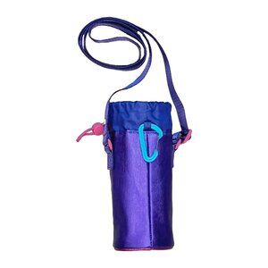 STATE Bags Water Bottle Sling — Purple Pink Blue Adjustable Crossbody NWOT